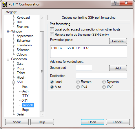 Putty Tunnels